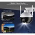 6MP - ICSEE SMART SPHERE 4LED WI-FI CAMERA DE SECURITATE 360 PTZ