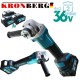 Set fără fir 5 în 1, cheie de impact cu spot LED, polizor unghiular, șurubelniță și ciocan perforator fără perii KRONBERG 36V 10AH cu 4 baterii Set fără fir 5 în 1, cheie de impact cu spot LED, polizor unghiular, șurubelniță și ciocan perforator fără perii KRONBERG 36V 10AH cu 4 baterii