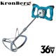 Mixer fără fir pentru beton, vopsea și tencuială, ciment KRONBERG 36V 10AH fără perii cu 2 baterii Mixer fără fir pentru beton, vopsea și tencuială, ciment KRONBERG 36V 10AH fără perii cu 2 baterii