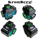 Nivelă laser 4D cu 16 linii și afișaj KRONBERG, 2 baterii și trusă Nivelă laser 4D cu 16 linii și afișaj KRONBERG, 2 baterii și trusă