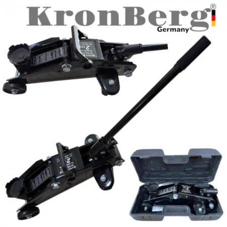 Cric hidraulic tip crocodil 2 tone 135-320mm KRONBERG în valiză Cric hidraulic tip crocodil 2 tone 135-320mm KRONBERG în valiză