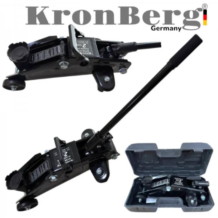 Cric hidraulic tip crocodil 2 tone 135-320mm KRONBERG în valiză Cric hidraulic tip crocodil 2 tone 135-320mm KRONBERG în valiză