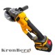 Polizor unghiular profesional fără fir KRONBERG 125 mm 36 V 10 Ah 2 baterii și încărcător în trusă Polizor unghiular profesional fără fir KRONBERG 125 mm 36 V 10 Ah 2 baterii și încărcător în trusă