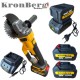 Polizor unghiular profesional fără fir KRONBERG 125 mm 36 V 10 Ah 2 baterii și încărcător în trusă Polizor unghiular profesional fără fir KRONBERG 125 mm 36 V 10 Ah 2 baterii și încărcător în trusă