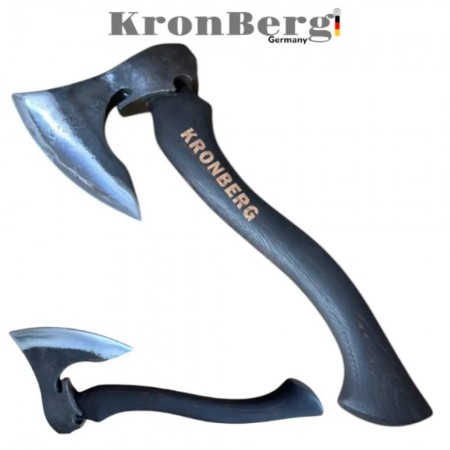 Topor din lemn KRONBERG Lamă din oțel forjat