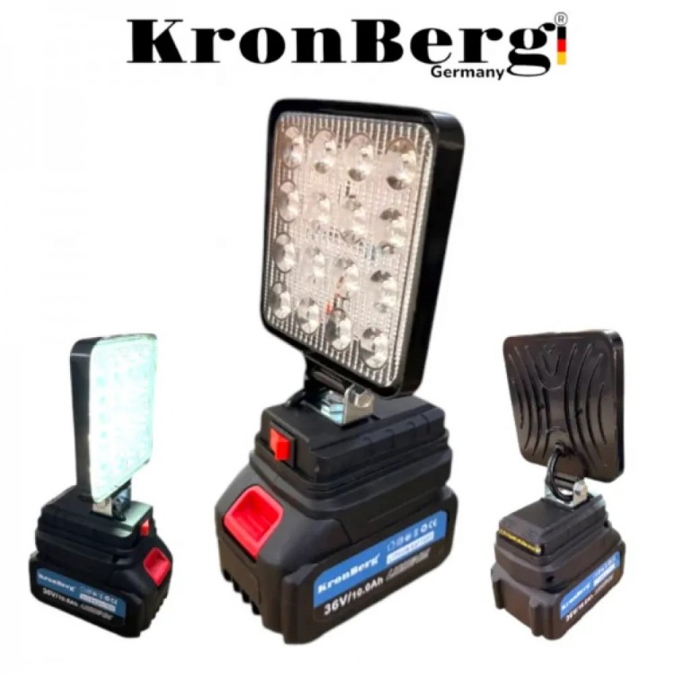 Set fără fir 5 în 1, cheie de impact cu spot LED, polizor unghiular, șurubelniță și ciocan perforator fără perii KRONBERG 36V 10AH cu 4 baterii Set fără fir 5 în 1, cheie de impact cu spot LED, polizor unghiular, șurubelniță și ciocan perforator fără perii KRONBERG 36V 10AH cu 4 baterii