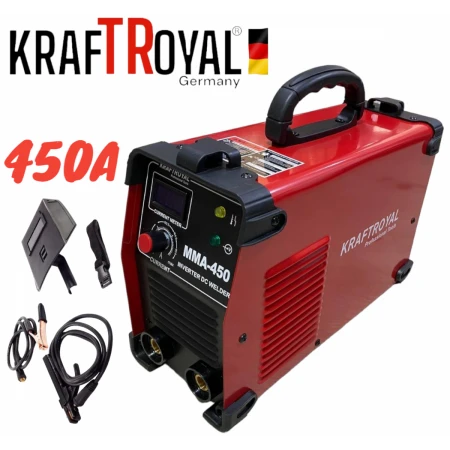 APARAT DE SUDURA GERMAN CU INVERTOR 450A KRAFT ROYAL REZISTENT LA APĂ