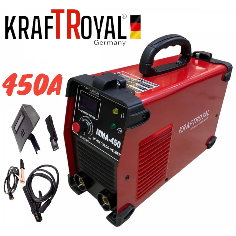APARAT DE SUDURA GERMAN CU INVERTOR 450A KRAFT ROYAL REZISTENT LA APĂ APARAT DE SUDURA GERMAN CU INVERTOR 450A KRAFT ROYAL REZISTENT LA APĂ