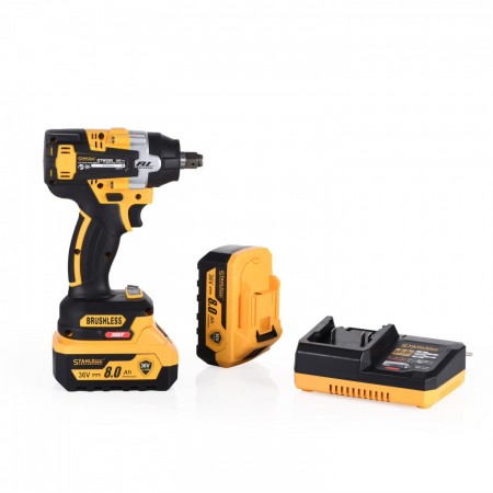 CHEIE CU IMPACT FĂRĂ FIR 1/2 ȘI IMP. 2IN1 STAHLMAYER 36V - 850NM. + 40 DE PIESE UNELTE