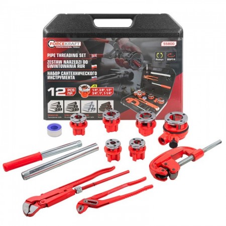 SET DE VINTOIRE CU UNELTE FORCEKRAFT 12 PIESE SET DE VINTOIRE CU UNELTE FORCEKRAFT 12 PIESE