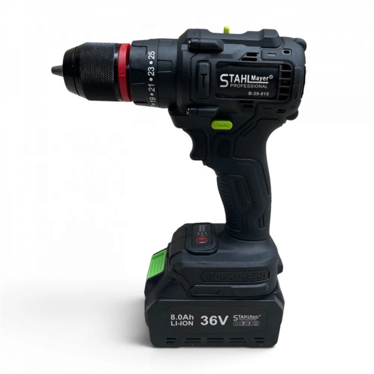 Set combinat șurubelniță și cheie e impact 2 în 1 fără fir 36V 8.0AH STAHLMAYER 2 baterii în trusă Set combinat șurubelniță și cheie e impact 2 în 1 fără fir 36V 8.0AH STAHLMAYER 2 baterii în trusă