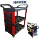 Cărucior scule HAWEK HW-1203 3 rafturi Cărucior scule HAWEK HW-1203 3 rafturi