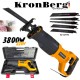 Ferăstrău sabie electric profesional 3800W KRONBERG 220V Ferăstrău drept pentru carne, oase, metal, fier, plastic, lemn etc. în valiză Ferăstrău sabie electric profesional 3800W KRONBERG 220V Ferăstrău drept pentru carne, oase, metal, fier, plastic, lemn etc. în valiză