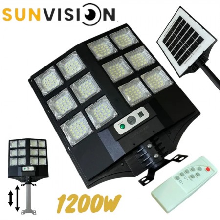 Lampă solară LED reflector SUNVISION 1200W 29-15