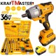 Cheie deimpact mare profesională fără fir, fără perii, 1200Nm, puternică, 36V, 8.0AH + 499 piese într-o cutie KRAFTMASTER + cadou 500 de bucăți de Coliere tip Bride Fasete (soricei) Cheie deimpact mare profesională fără fir, fără perii, 1200Nm, puternică, 36V, 8.0AH + 499 piese într-o cutie KRAFTMASTER + cadou 500 de bucăți de Coliere tip Bride Fasete (soricei)
