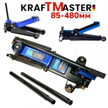 Cric profesional crocodil 4 tone KraftMaster 85-480mm