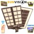 Lampă solară LED Sunvision 1800W 20 secțiuni BK280-20