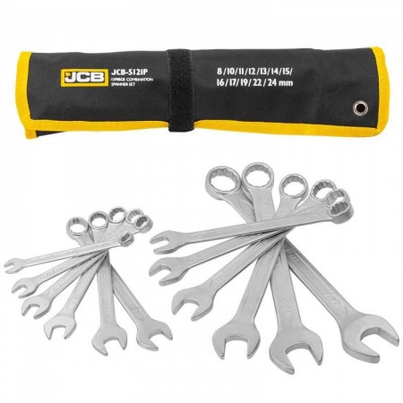 SET DE CHEIE STEA JCB 12PCS, 8-24MM, JCB-5121P SET DE CHEIE STEA JCB 12PCS, 8-24MM, JCB-5121P