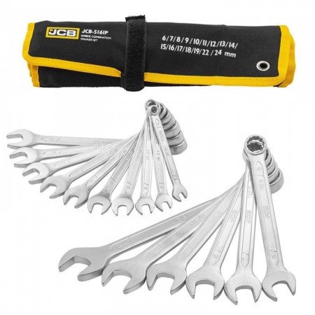 SET DE CHEIE CU STEA JCB 18PCS, 8-32MM, JCB-5181P SET DE CHEIE CU STEA JCB 18PCS, 8-32MM, JCB-5181P