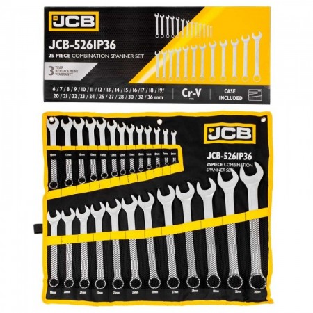 SET DE CHEI CU STEA JCB 25PCS , 6-36MM , JCB-5261P36