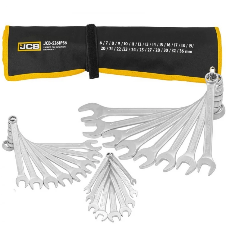 SET DE CHEI CU STEA JCB 25PCS , 6-36MM , JCB-5261P36 SET DE CHEI CU STEA JCB 25PCS , 6-36MM , JCB-5261P36