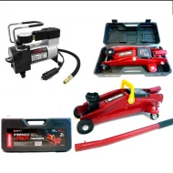 COMPRESOR DE AER 150W + CRIC TIP CROCODIL 2T. 135-320MM