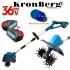 Cultivator fără fir 36V 10AH KRONBERG 20cm