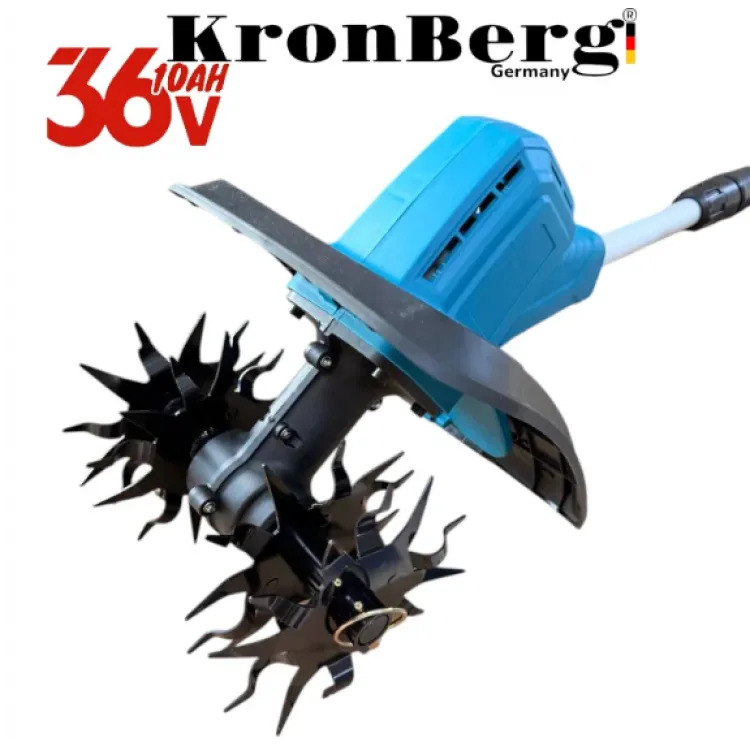 Cultivator fără fir 36V 10AH KRONBERG 20cm Cultivator fără fir 36V 10AH KRONBERG 20cm