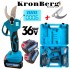 Foarfecă de viță de vie fără fir 33 mm 36 V 10 Ah KRONBERG 2 baterii și lamă de rezervă cadou