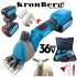 Mașină de tuns fără fir pentru oi și animale 36V 10AH KRONBERG 2 baterii și lamă de rezervă cadou