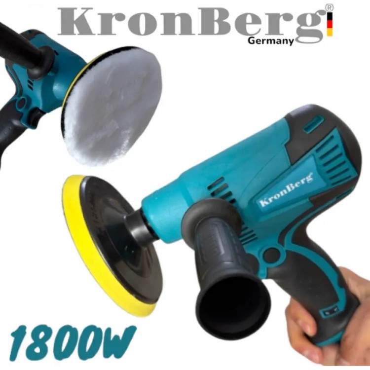 Mașină de polisat slefuit electrica KRONBERG 125 mm 220V cu reglare a vitezei Mașină de polisat slefuit electrica KRONBERG 125 mm 220V cu reglare a vitezei