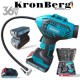 Compresor de aer fără fir fără perii 36V 10AH KRONBERG 2 baterii Compresor de aer fără fir fără perii 36V 10AH KRONBERG 2 baterii