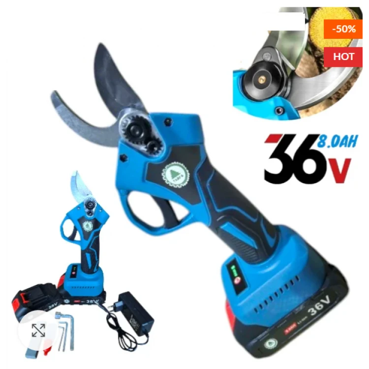 FOARFECE DE CRENGI FĂRĂ FIR 36V 8,0AH 33MM PENTRU CRENGI