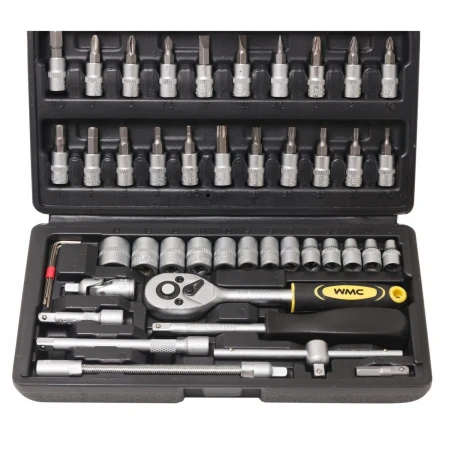 TRUSĂ DE SCULE GEDORE 1/4" HEXAGONAL 46H, WMC