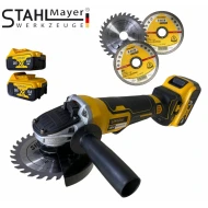 FLEX FĂRĂ FIR 36V 8,0AH 125MM CU 3 BUCĂȚI DISC CADOU