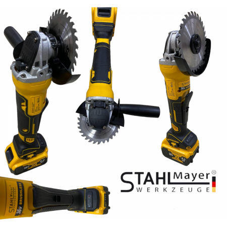 FLEX FĂRĂ FIR 36V 8,0AH 125MM CU 3 BUCĂȚI DISC CADOU FLEX FĂRĂ FIR 36V 8,0AH 125MM CU 3 BUCĂȚI DISC CADOU