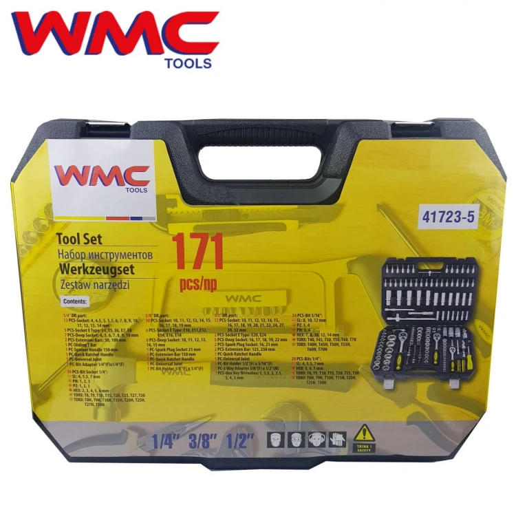 TRUSĂ DE SCULE 172H WMC GEDORE CU CLICHET 3PCS