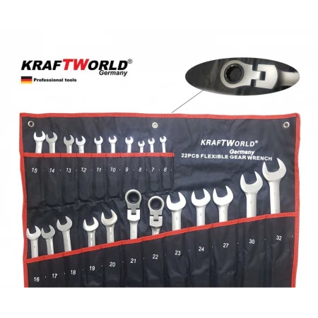 SET COMPLET DE CHEI GERMANE CU CLICHET 22H KRAFTROYAL 6-32MM CU BRAȚ DE RUPERE
