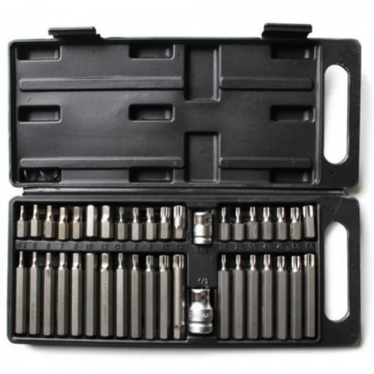 VÂRFURI 40 BUC. ROCK FORCE - STELE EVREIEȘTI - TORX VÂRFURI 40 BUC. ROCK FORCE - STELE EVREIEȘTI - TORX