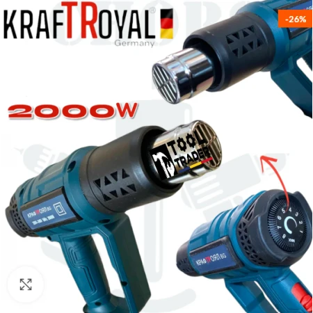 PISTOL CU AER CALD KRAFTROYAL
