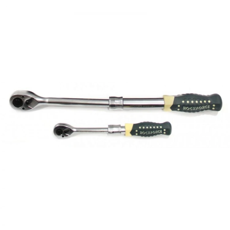 TRUSĂ CU CLICHEȚI EXTENSIBILI ROCK FORCE 108 PIESE, CR-V, CR-MO, 1/2" ȘI 1/4" TRUSĂ CU CLICHEȚI EXTENSIBILI ROCK FORCE 108 PIESE, CR-V, CR-MO, 1/2" ȘI 1/4"
