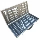 SET DE CHEI CU CLICHET DE LA 6MM LA 32MM 22 PIESE ÎN TRUSĂ METALICĂ KRAFTROYAL SET DE CHEI CU CLICHET DE LA 6MM LA 32MM 22 PIESE ÎN TRUSĂ METALICĂ KRAFTROYAL