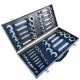 SET DE CHEI DREPTE CU CLICHET DE LA 6MM LA 32MM, 22 DE PIESE ÎN TRUSĂ METALICĂ KRAFTROYAL SET DE CHEI DREPTE CU CLICHET DE LA 6MM LA 32MM, 22 DE PIESE ÎN TRUSĂ METALICĂ KRAFTROYAL