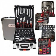 TRUSĂ DE SCULE GERMANE CU 499 DE PIESE - CLICHET, CHEI, ȘURUBELNIȚE TRUSĂ DE SCULE GERMANE CU 499 DE PIESE - CLICHET, CHEI, ȘURUBELNIȚE