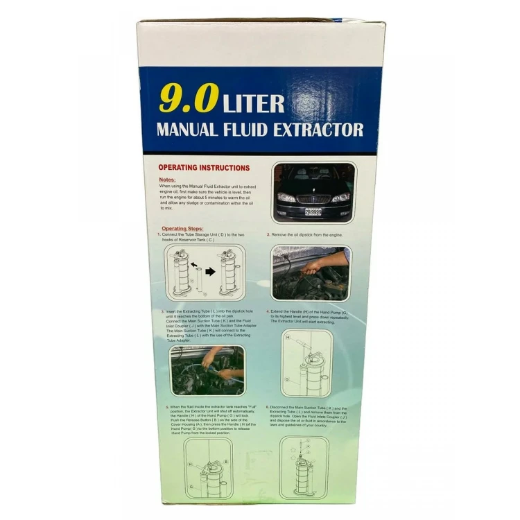 POMPĂ MANUALĂ PENTRU EXTRACȚIA ULEIULUI ȘI A LICHIDELOR 9L POMPĂ MANUALĂ PENTRU EXTRACȚIA ULEIULUI ȘI A LICHIDELOR 9L