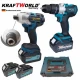 ȘURUBELNIȚĂ FĂRĂ FIR FĂRĂ PERII ȘI CU IMPACT 36V 8AH KRAFTROYAL ȘURUBELNIȚĂ FĂRĂ FIR FĂRĂ PERII ȘI CU IMPACT 36V 8AH KRAFTROYAL