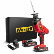 FERĂSTRĂU SABIE FĂRĂ FIR WERSTIL 24V / 5.0AH , SET COMPLET