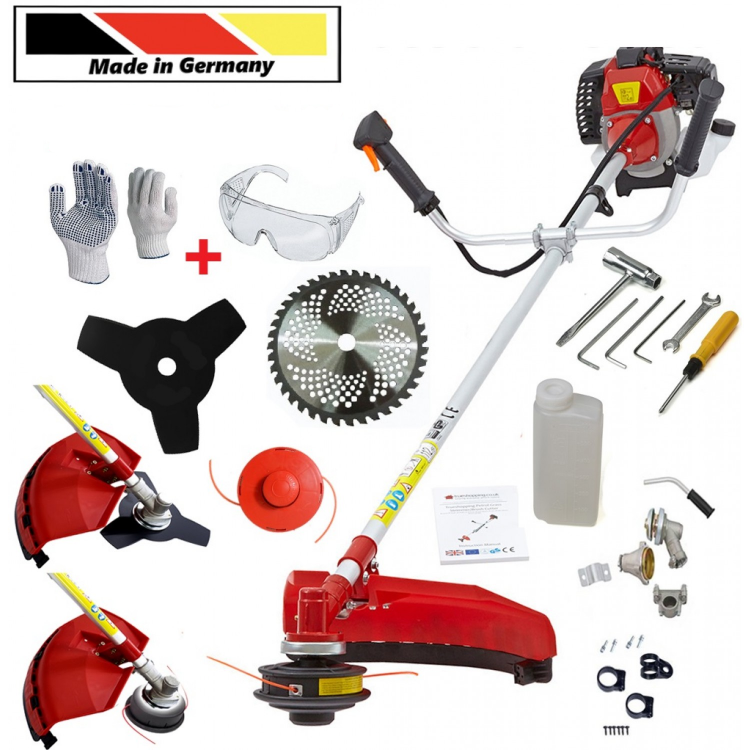 SET PROMOȚIONAL TRIMMER PENTRU IARBĂ + FERĂSTRĂU CU LANȚ PE BENZINĂ GERMAN SET PROMOȚIONAL TRIMMER PENTRU IARBĂ + FERĂSTRĂU CU LANȚ PE BENZINĂ GERMAN