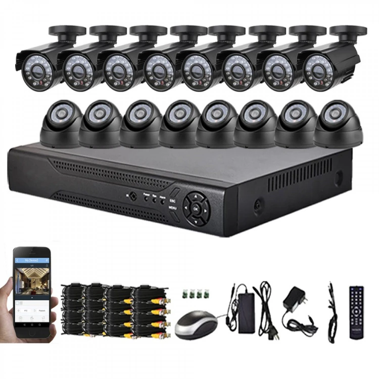 PACHET HD FULL 16 CAMERE - SET DE SUPRAVEGHERE VIDEO "CCTV" PACHET HD FULL 16 CAMERE - SET DE SUPRAVEGHERE VIDEO "CCTV"