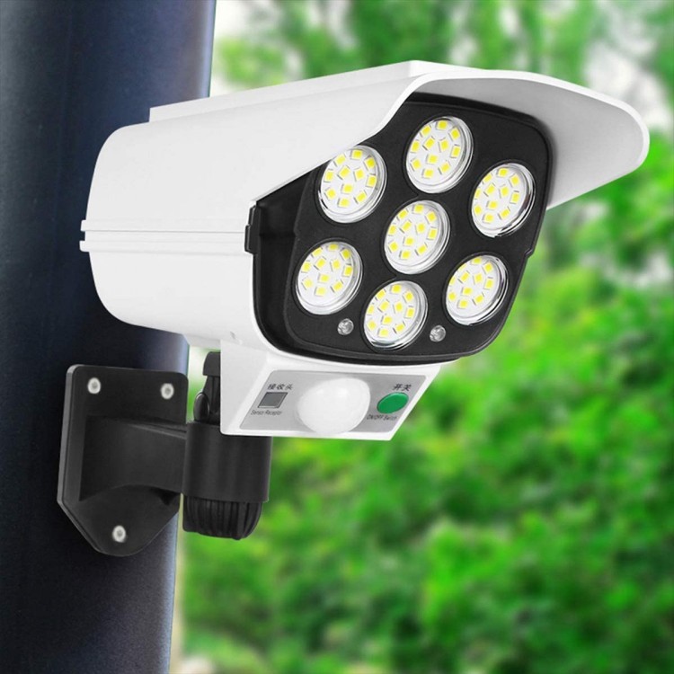 LAMPĂ SOLARĂ CARE IMITĂ O CAMERĂ CCTV LAMPĂ SOLARĂ CARE IMITĂ O CAMERĂ CCTV